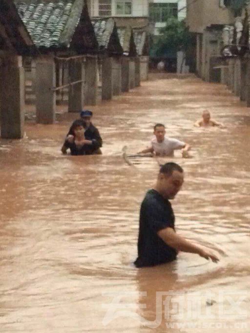 涨水了!(图片) - 广安论坛 - 天府社区