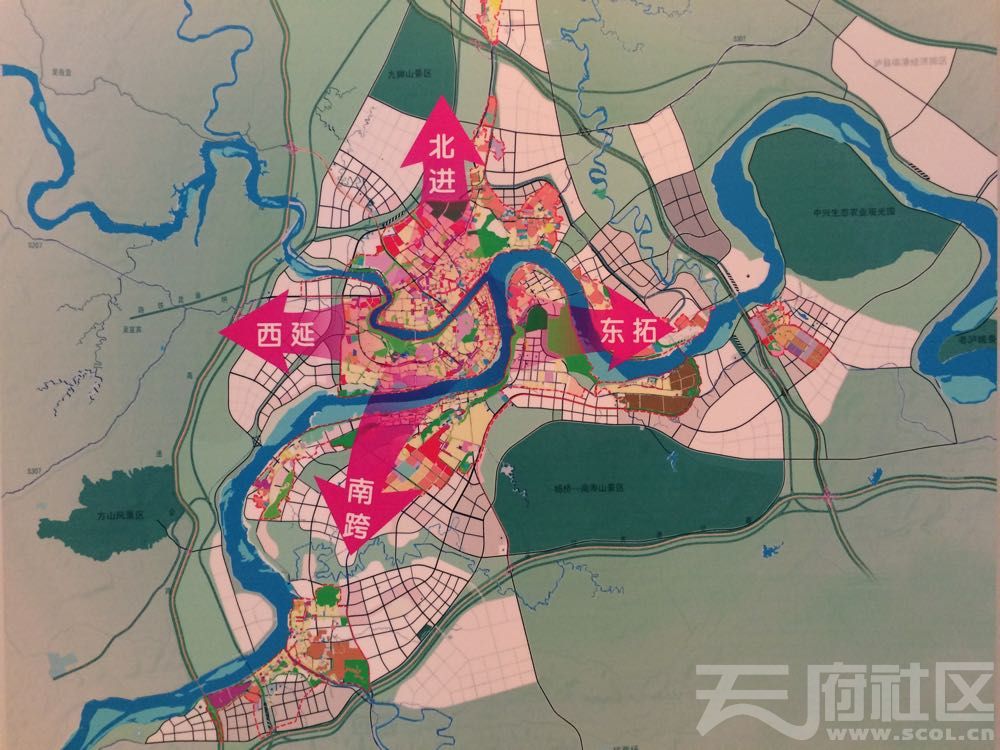 泸州:【两江新城总体规划图】解读城市扩展大方向!