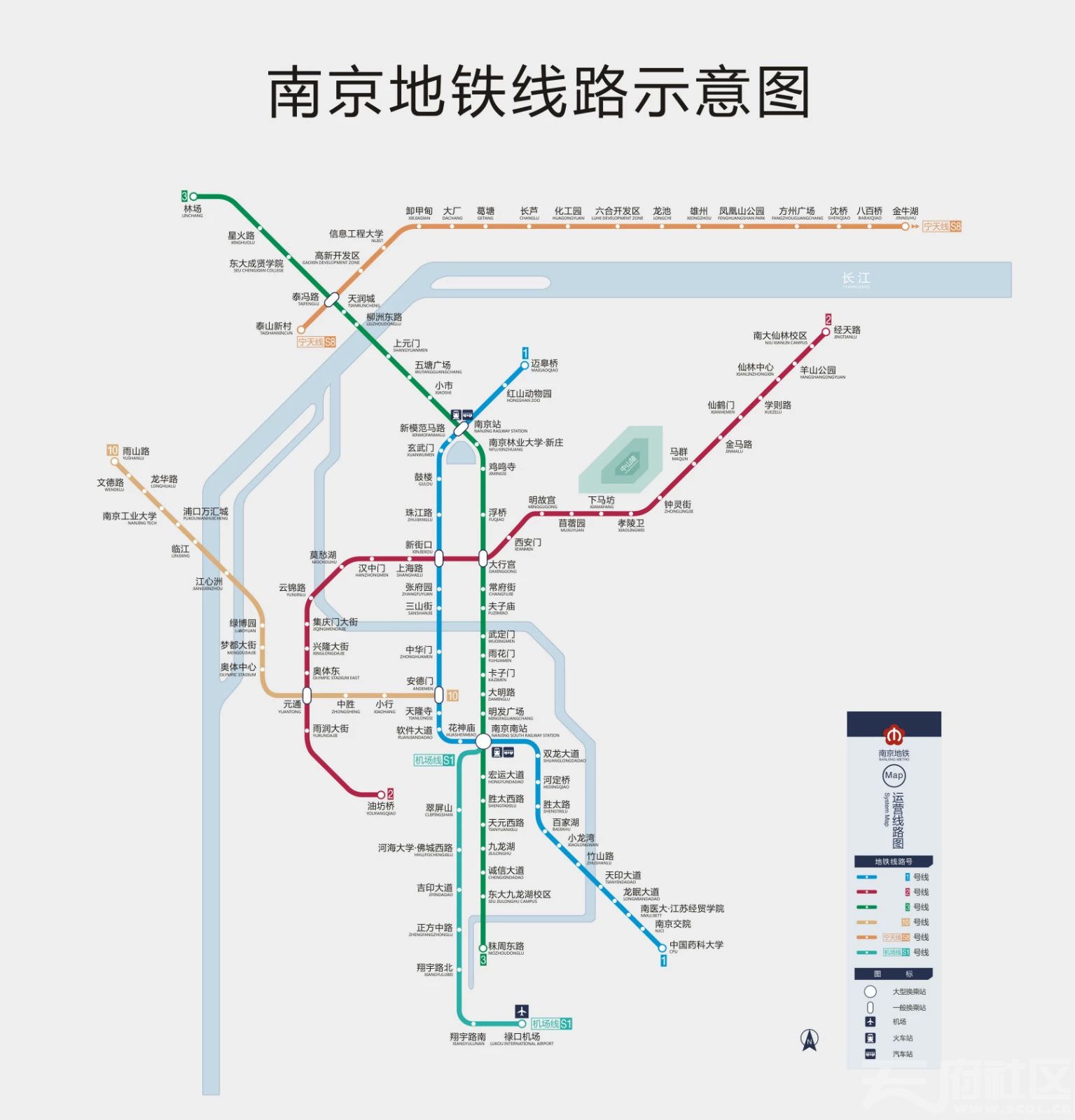 南京地铁运营里程达225公里,位居全国第四