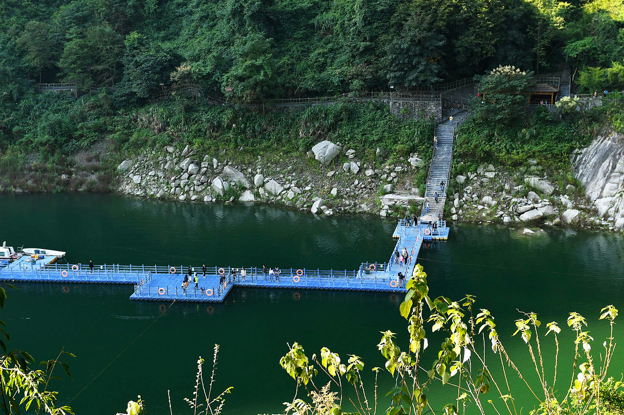 南游记#东江湖的龙景峡谷