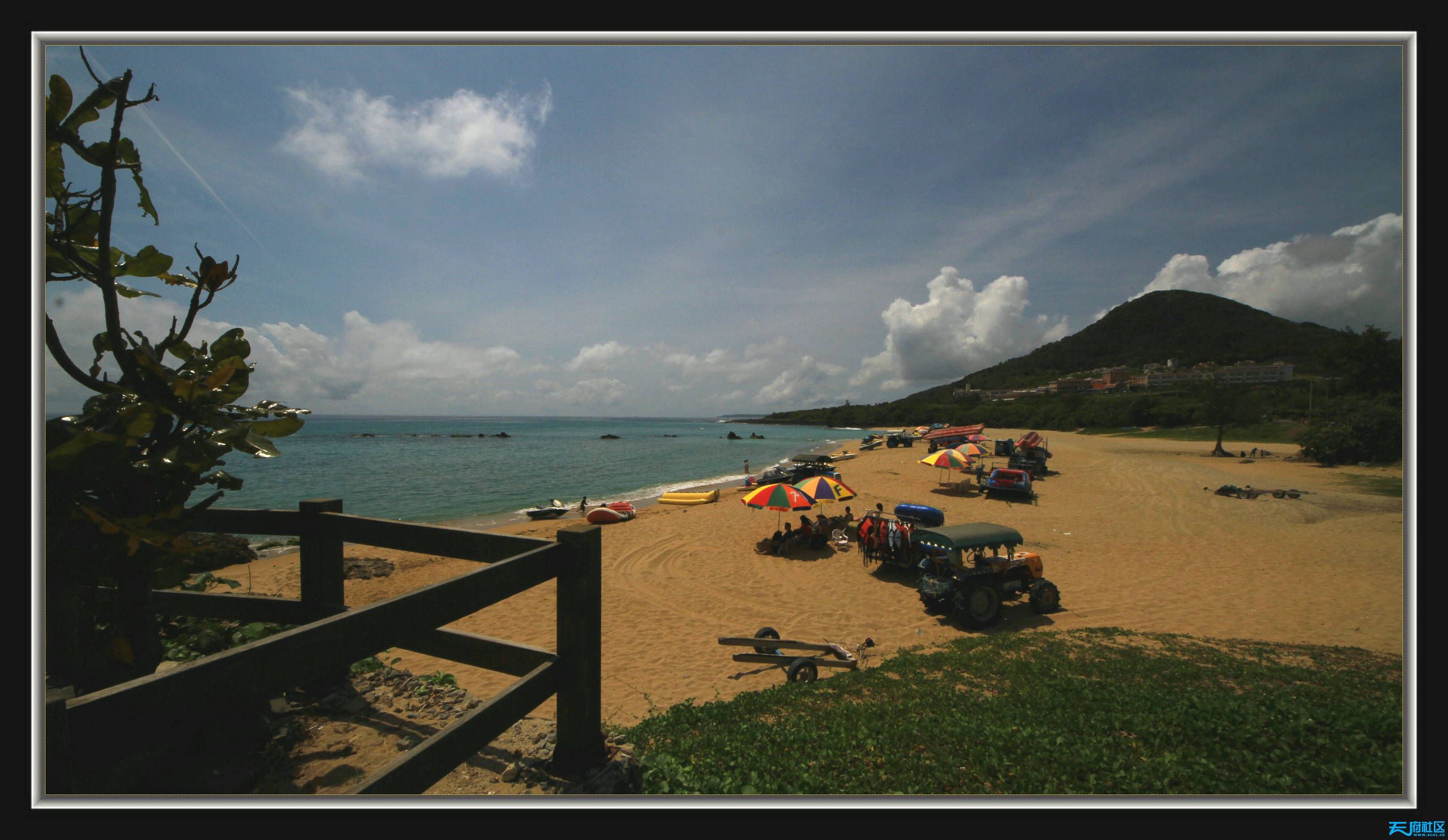 【台湾风情】垦丁国家公园最漂亮的海滩白沙湾