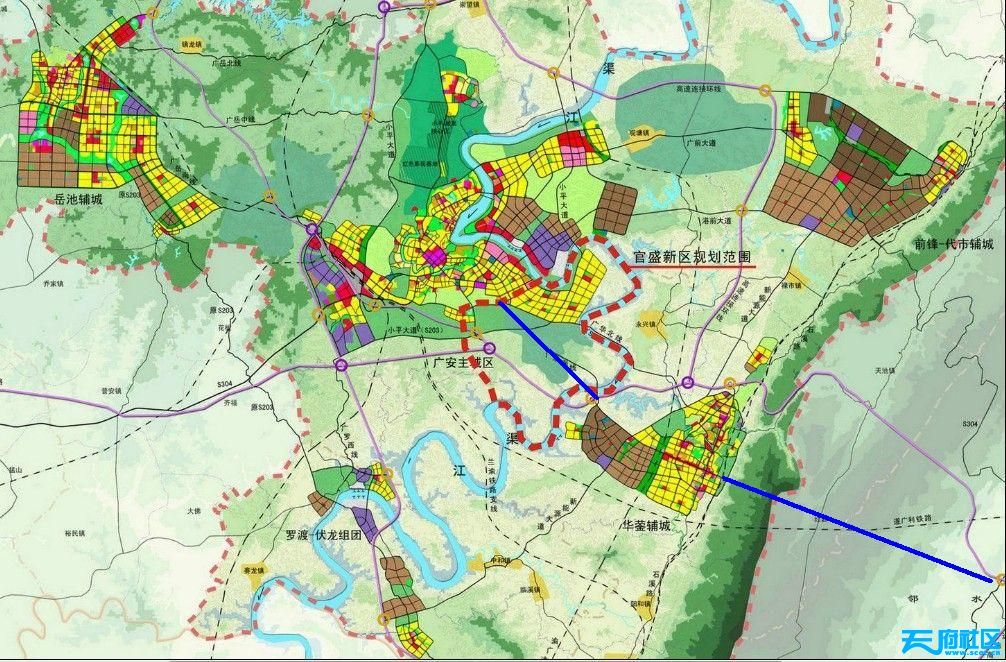 邻水交通规划图2022图片