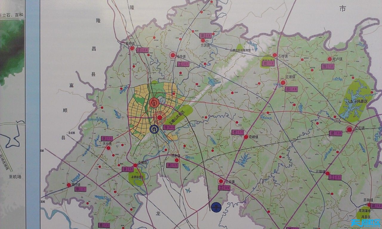 泸县2030年规划图图片