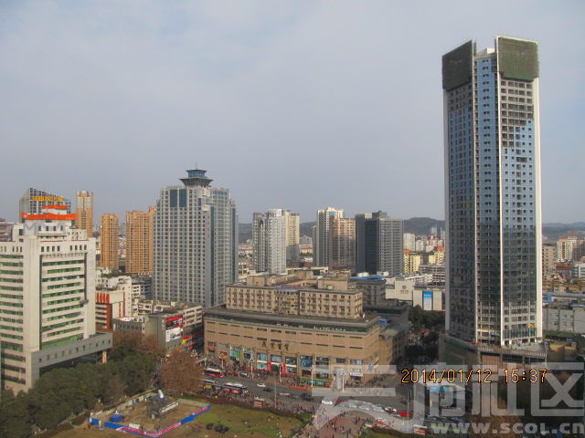 2014年建成中国科技城绵阳第一高楼