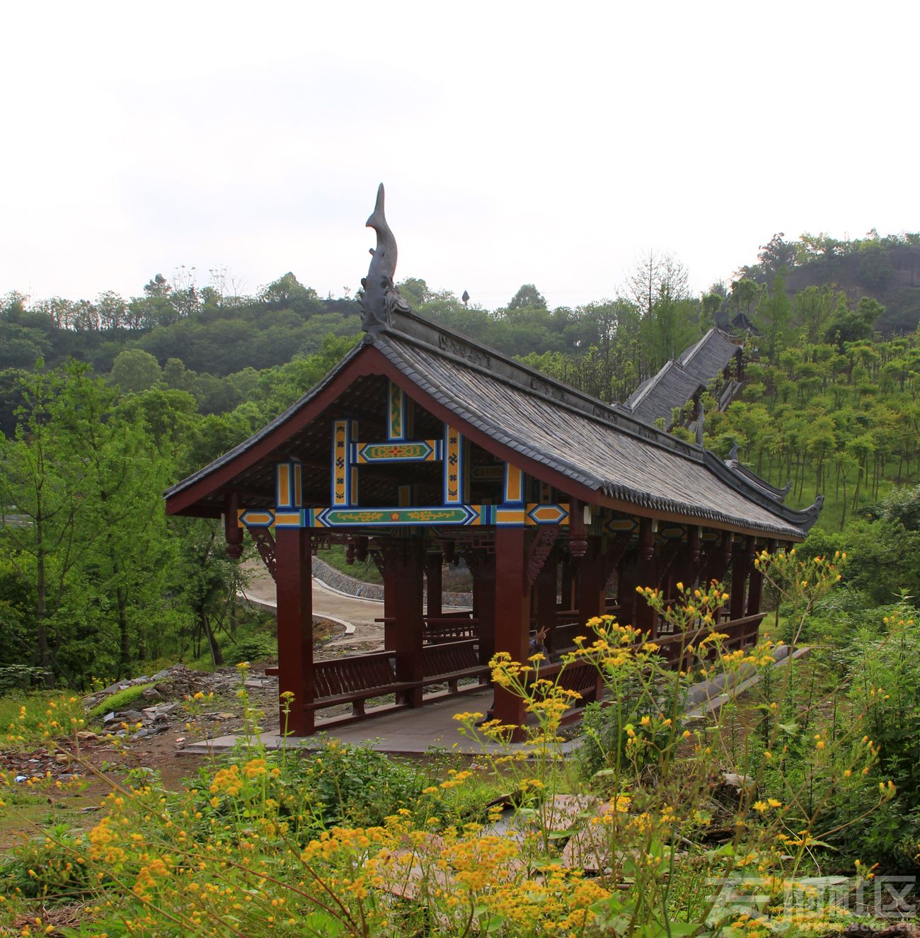 广安市翠屏公园图片