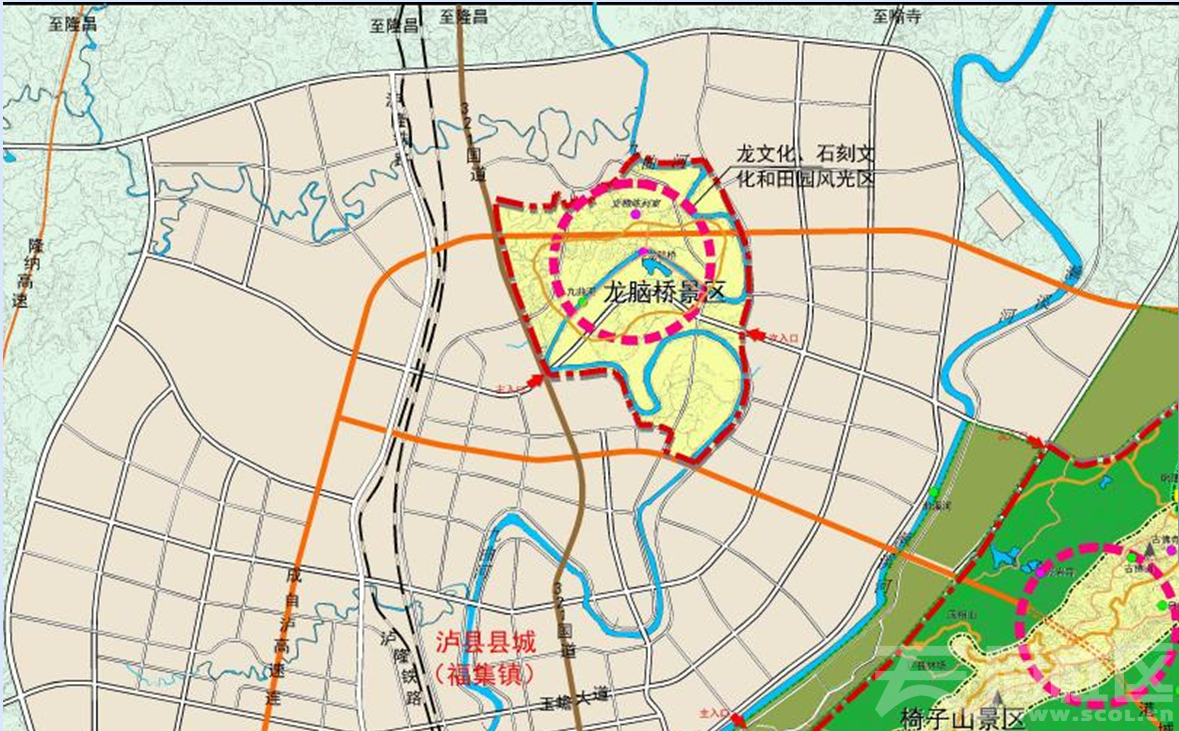 泸县城东规划图图片