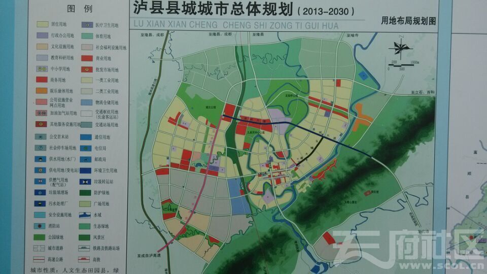 泸县新规划公路图片