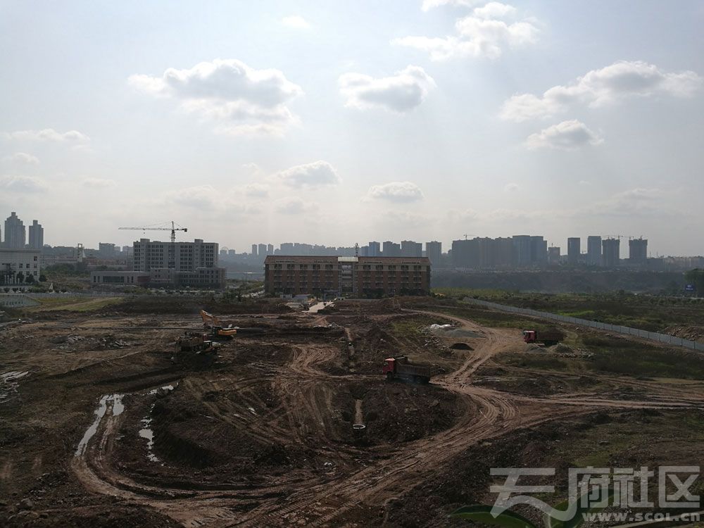 泸州:随拍医教园区一园区 沱江六桥 康健城一期 夜景