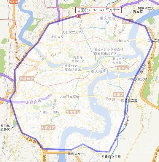 重庆轻轨内环线路图图片