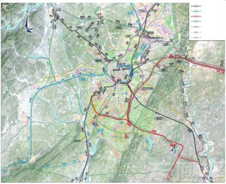 成都环线铁路枢纽图片