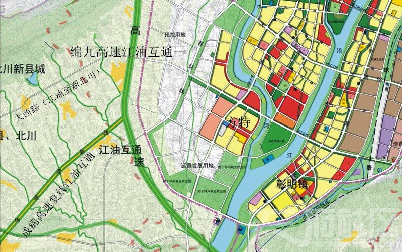 茶陵县西环线规划图图片