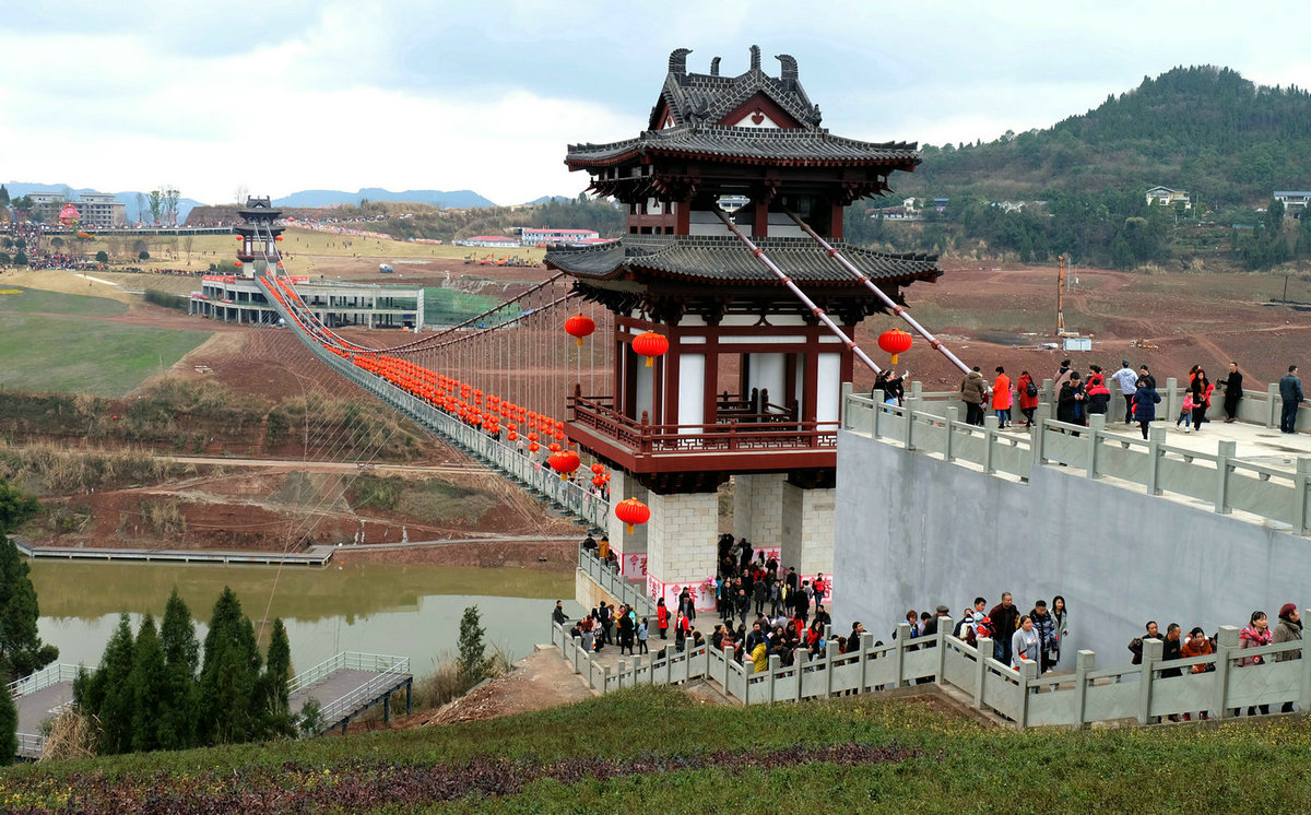 南充市凤垭山景区图片