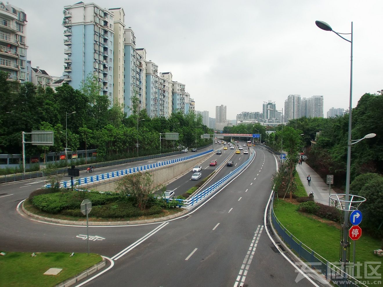 重庆渝北街景图片