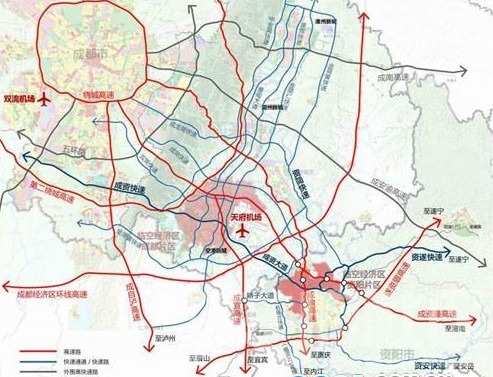 成都夔州大道规划图图片