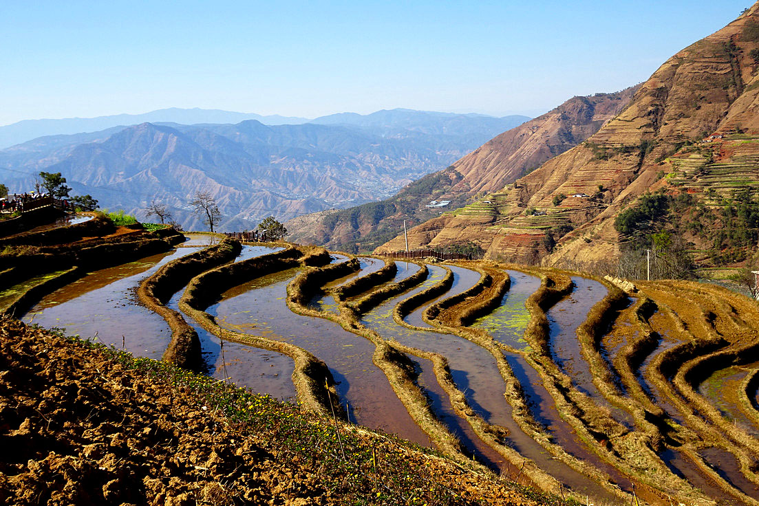 看米易新山傈傈梯田