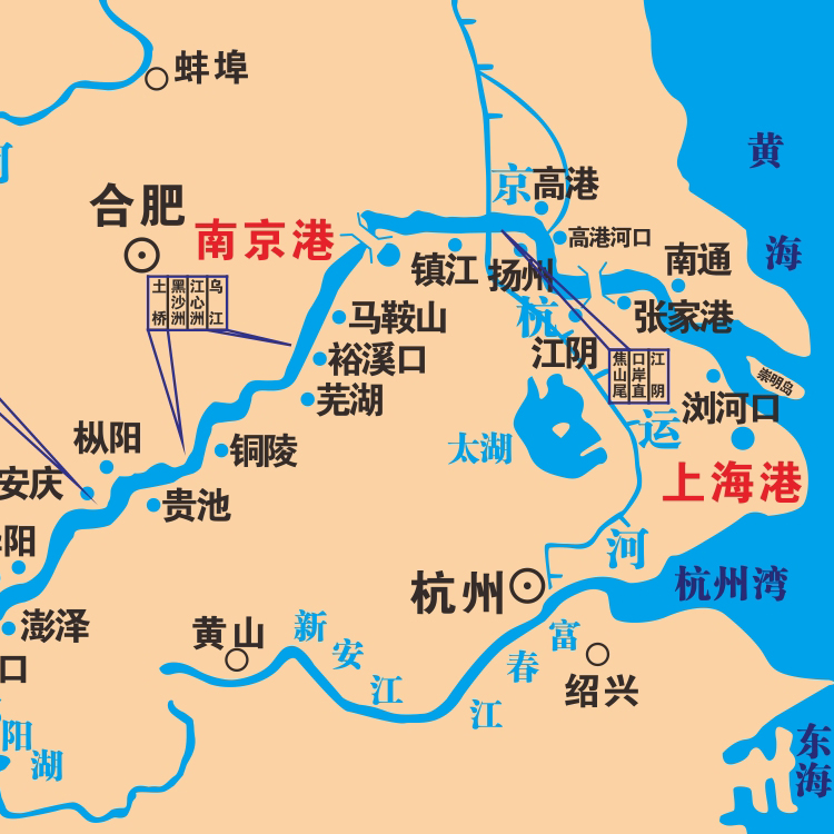 中国长江航道图手机版图片