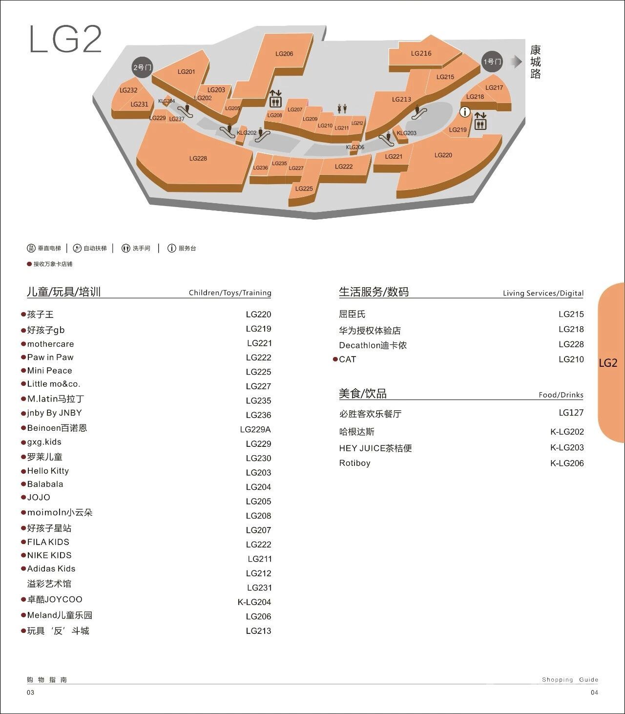 扬州万象汇品牌列表图片