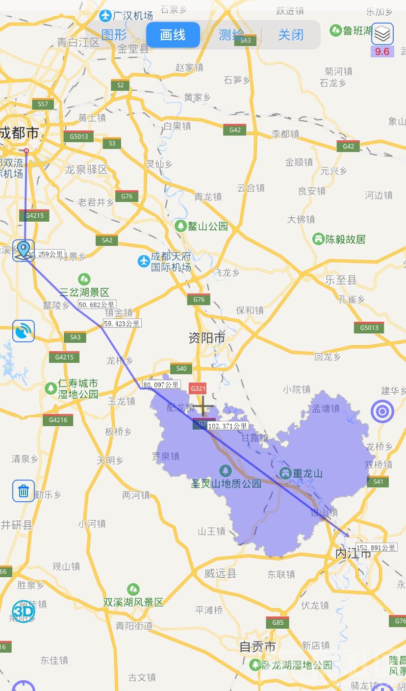 梓州大道南延线线路图图片