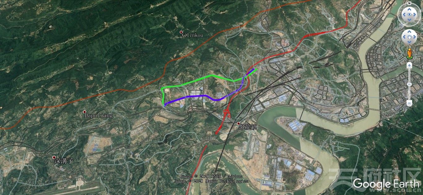 广元市又一条城市主干线西二环延伸段道路工程有序推进 