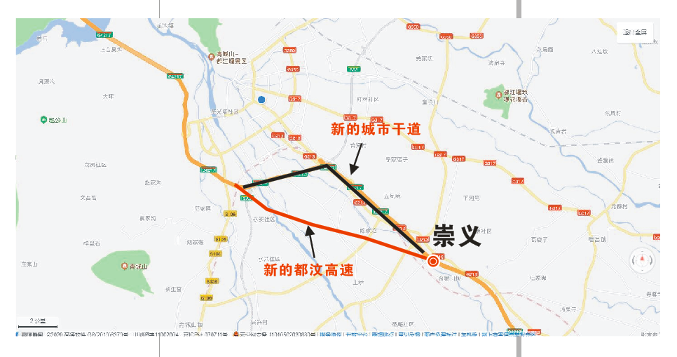 成汶高速规划路线图图片