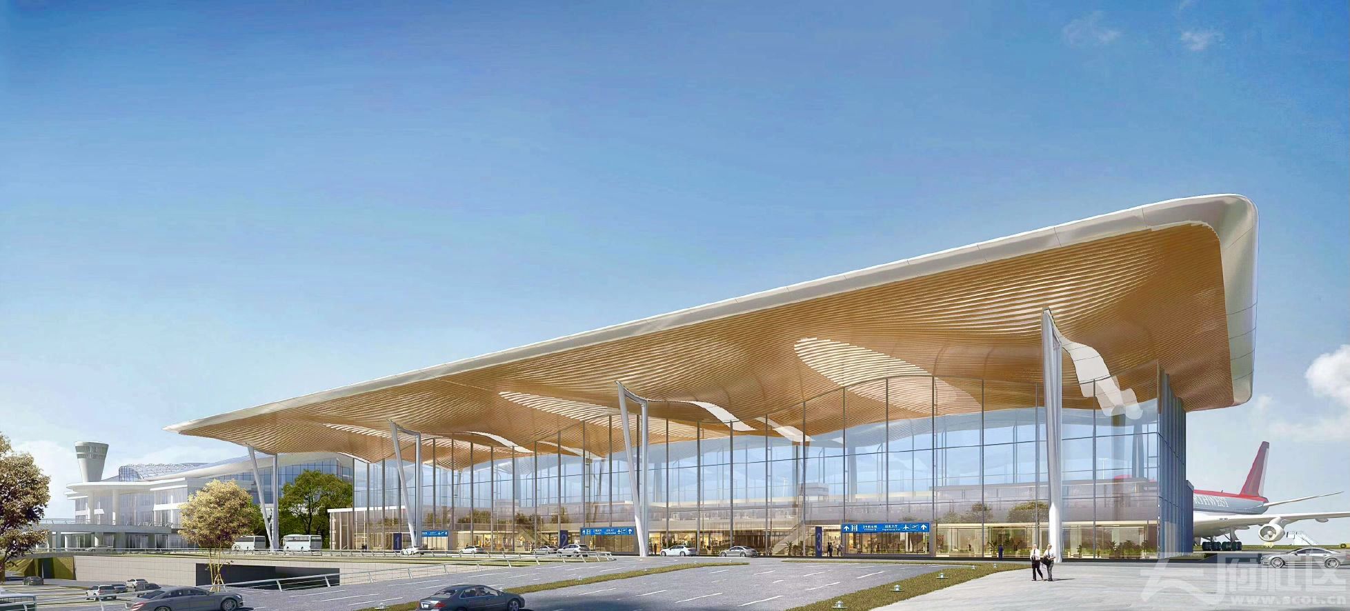 绵阳机场t2航站楼登机廊桥开始招标,4座廊桥2021年8月完成建设安装!