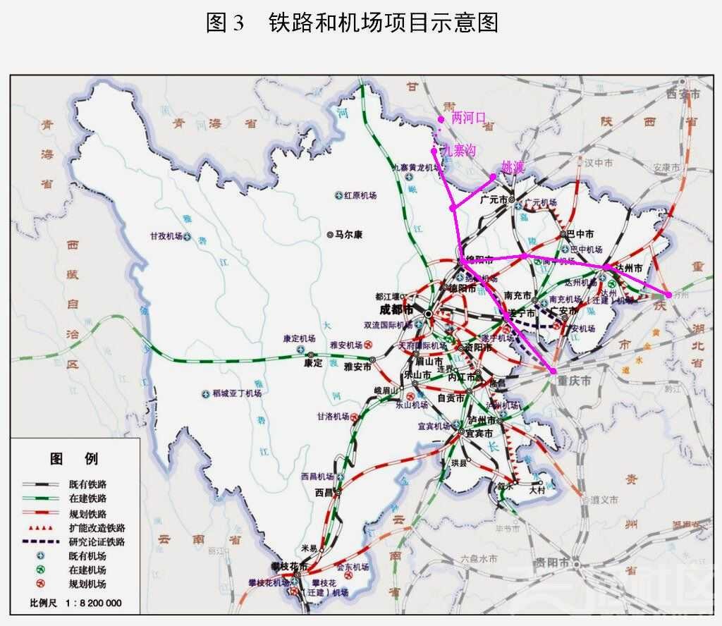 四川现有高铁线路图图片