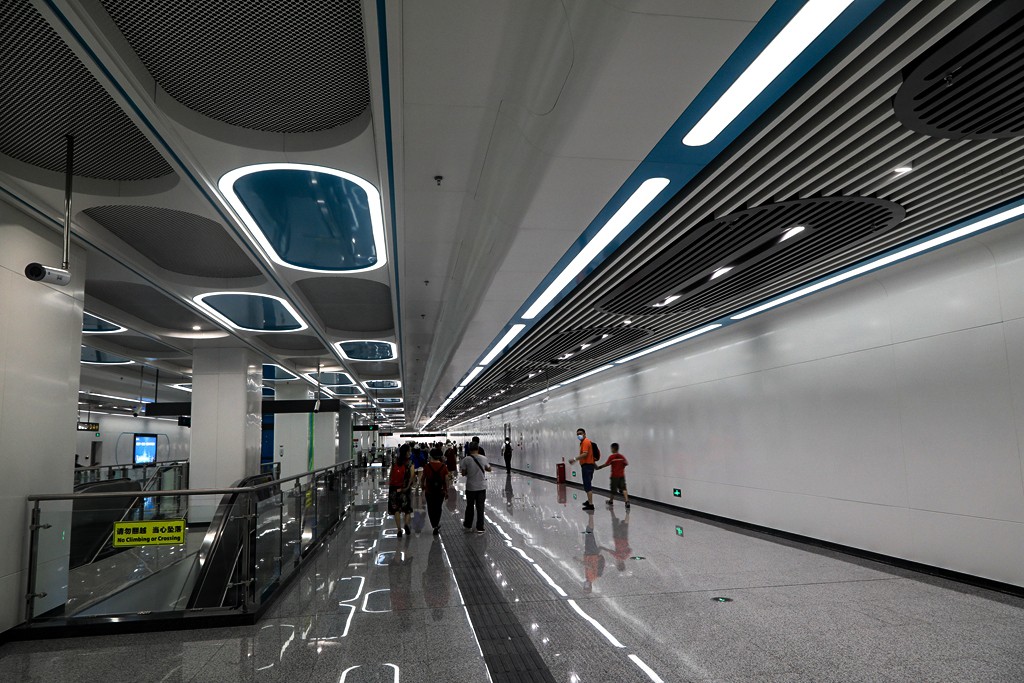 天府机场T2地铁图片
