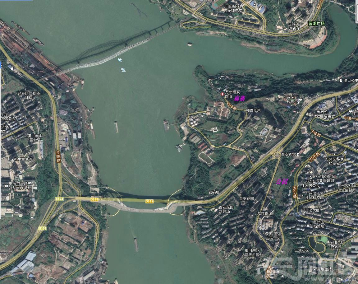 万州五桥规划图图片