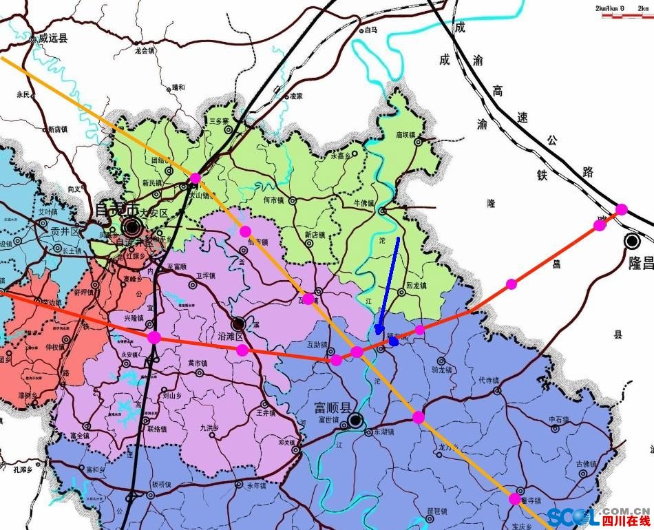 69 精彩四川 69 城市论坛 69 省专家组踏勘自隆高速公路主要